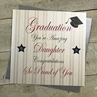 Daughter Congratulations So Proud of You, Large Graduation Card (XPD164-D)