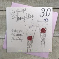 DAUGHTER FLUTES AGE 30 -BIRTHDAY (B115-30D)