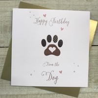 BIRTHDAY - FROM THE DOG   (DT208-FROM)