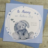 MOTHERS DAY - MUMMY - BLUE BUNNY (M23-29)