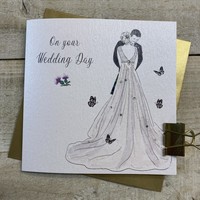 SCOTTISH WEDDING CARD - COUPLE  (D49)