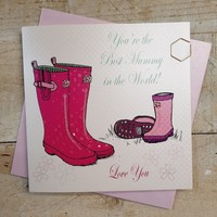 YOU'RE THE BEST MUMMY IN THE WORLD LOVE YOU  MOTHERS DAY CARD (MP22)
