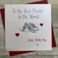 TO THE BEST MUMMY IN THE WORLD MOTHER'S DAY CARD (MP23)