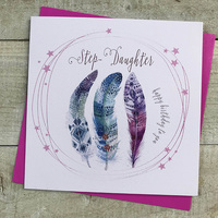 STEP-DAUGHTER - BIRTHDAY FEATHERS (SP64)