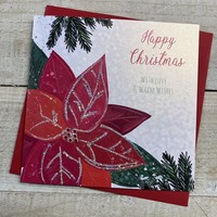 CHRISTMAS CARD - POINSETTIA (C23-11)