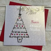 FIANCE (MALE) - TREE DECORATION CHRISTMAS CARD (C23-111)