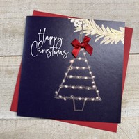 CHRISTMAS CARD - TREE DECORATION NAVY (C23-29)