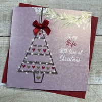 WIFE - CHRISTMAS TREE PINK DECORATON (C23-55)