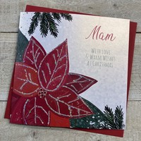 MAM - POINSETTIA CHRISTMAS CARD (C23-77)