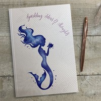 LINED NOTEBOOK - MERMAID IDEAS & THOUGHTS (NA5-39)