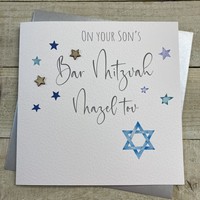 ON YOUR SON'S BAR MITZVAH, STARS (XS218-s)