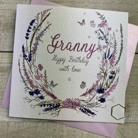 GRANNY BIRTHDAY, WILD FLOWERS (D206)