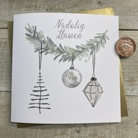 WELSH CHRISTMAS - CHRISTMAS BAUBLES (W-C23-27)
