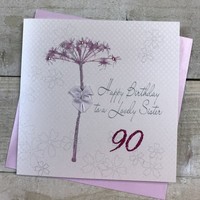 SISTER 90 BIRTHDAY, DANDELION (BD65-90 - SALE)