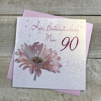 MUM 90 BIRTHDAY, GERBERA (DS25 - SALE)